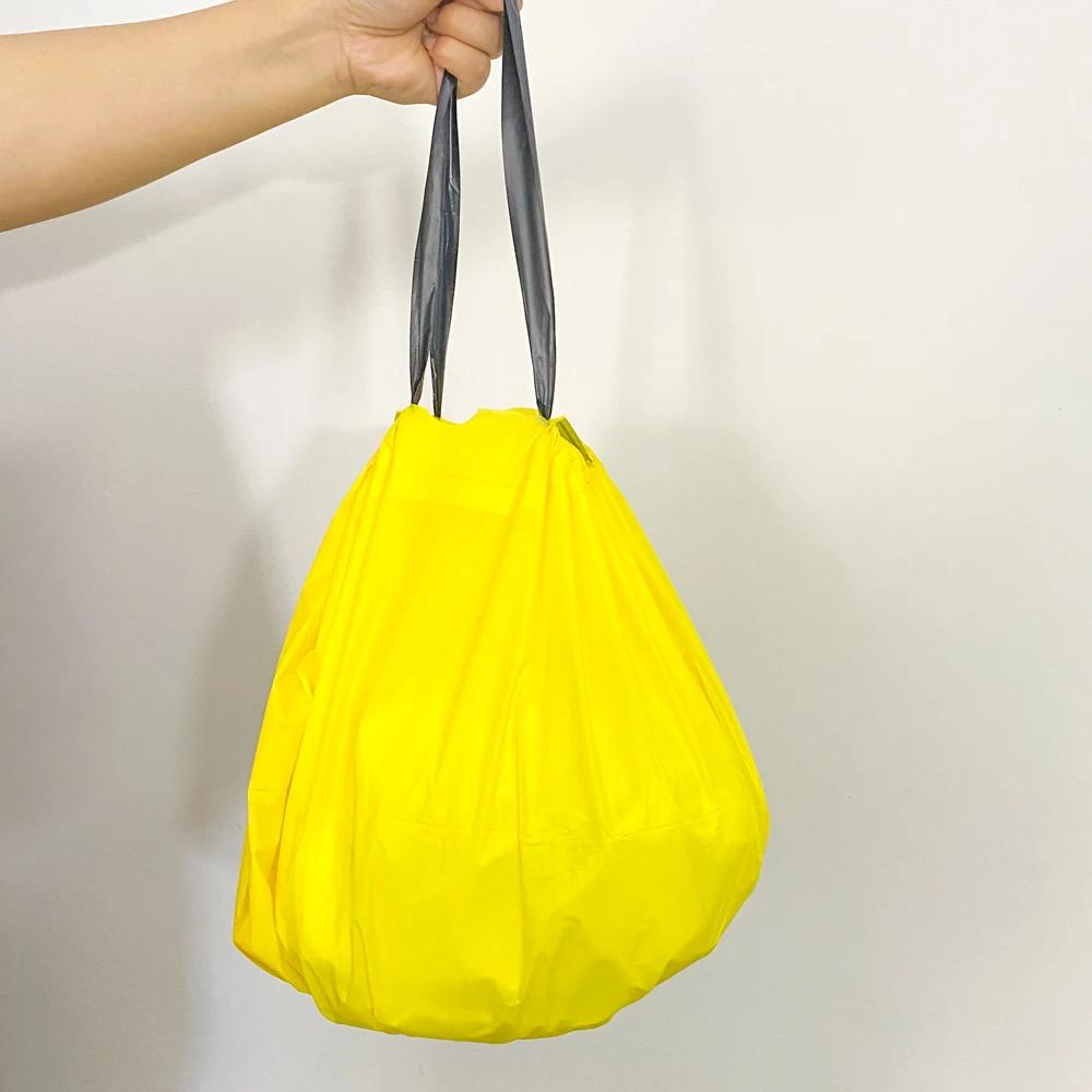 Decompostable Tall Kitchen Drawstring Trash Bags Corn Starch Biodegradable  Compostable Drawstring Garbage Bag