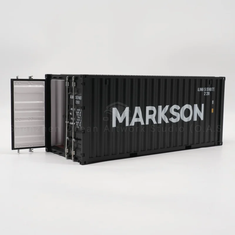 【L】O.A.S Container Model Factory Customized Scale1:20 Crafts Shipping Boxes     MARKSON Container Model