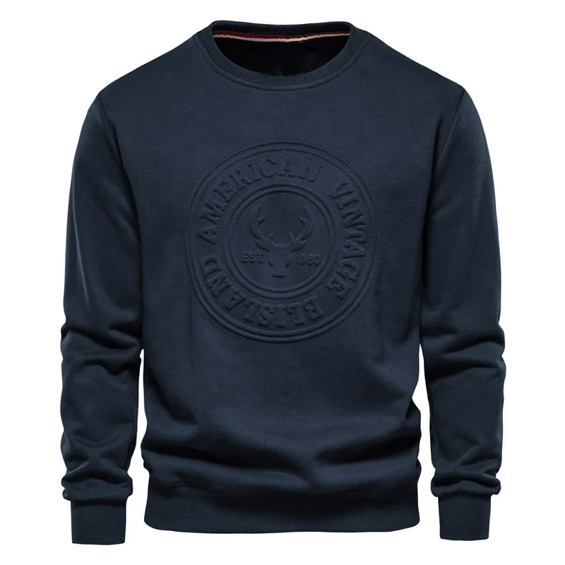 2022 Custom Made Your Own Logo Sweatshirt 3D Embossed Sweatshirt 3D Embossed Hoodies