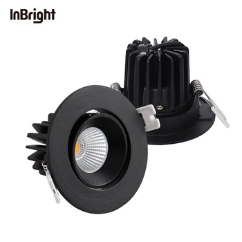 Recess Led Spotlight Adjustable Ip65 Waterproof Cob Downlight Anti ...