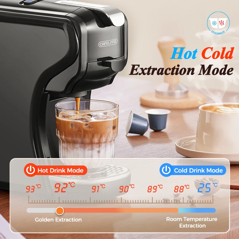CAFELFFE MK-611 Capsule Coffee Machine - High Quality & Versatile
