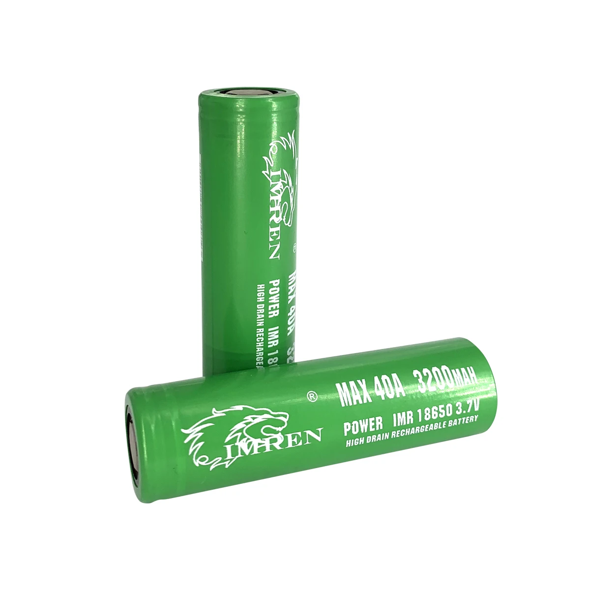 3.7v 3200 mah lithium ion battery IMREN 3200 mah 40A 18650 battery with high discharge rate