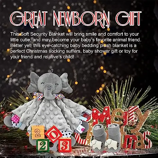 Baby Comforters Blanket Stuffed Toy Soft Comforter With Teether