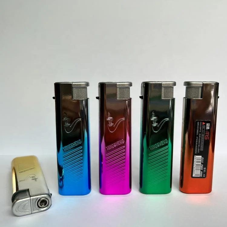 New windproof lighter shaodong lighter factory refillable metal cigrate lighter with customize logo