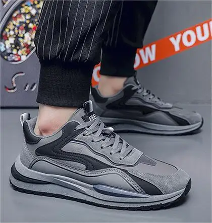 Men's Shoes Summer 2024 Breathable fashion PU leather casual sneakers