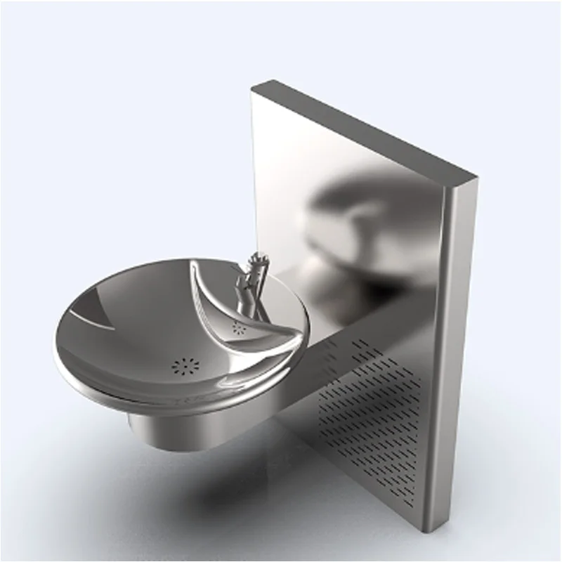 Playground Wall Mounted Drinking Fountain Water Station Public