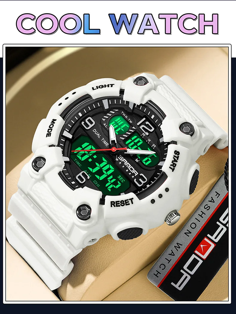 時計 SANDA Sanda 6181 Luxury Waterproof Sports Watch for Men