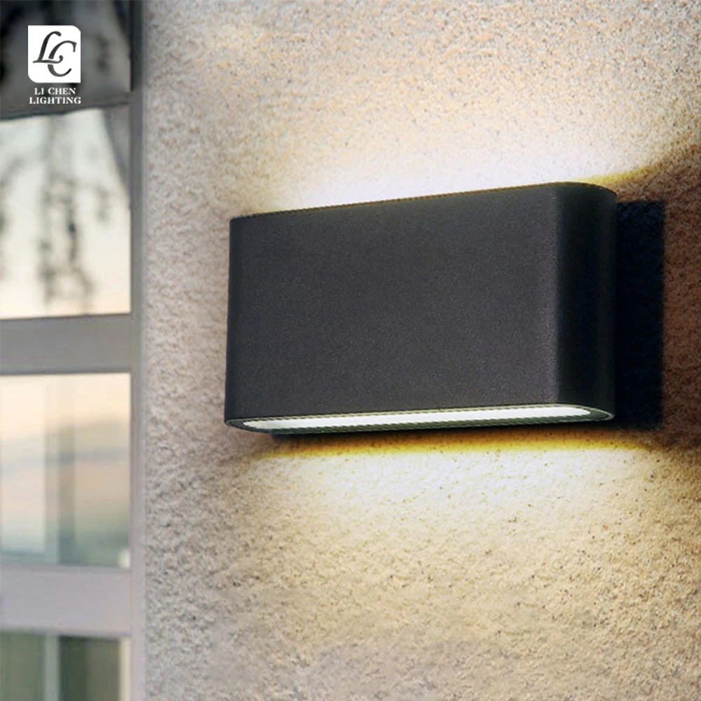 BD13 Waterproof Outdoor Wall Lamp Light 6w 12w Led Source Up And Down Lighting Modern Porch Garden Light  