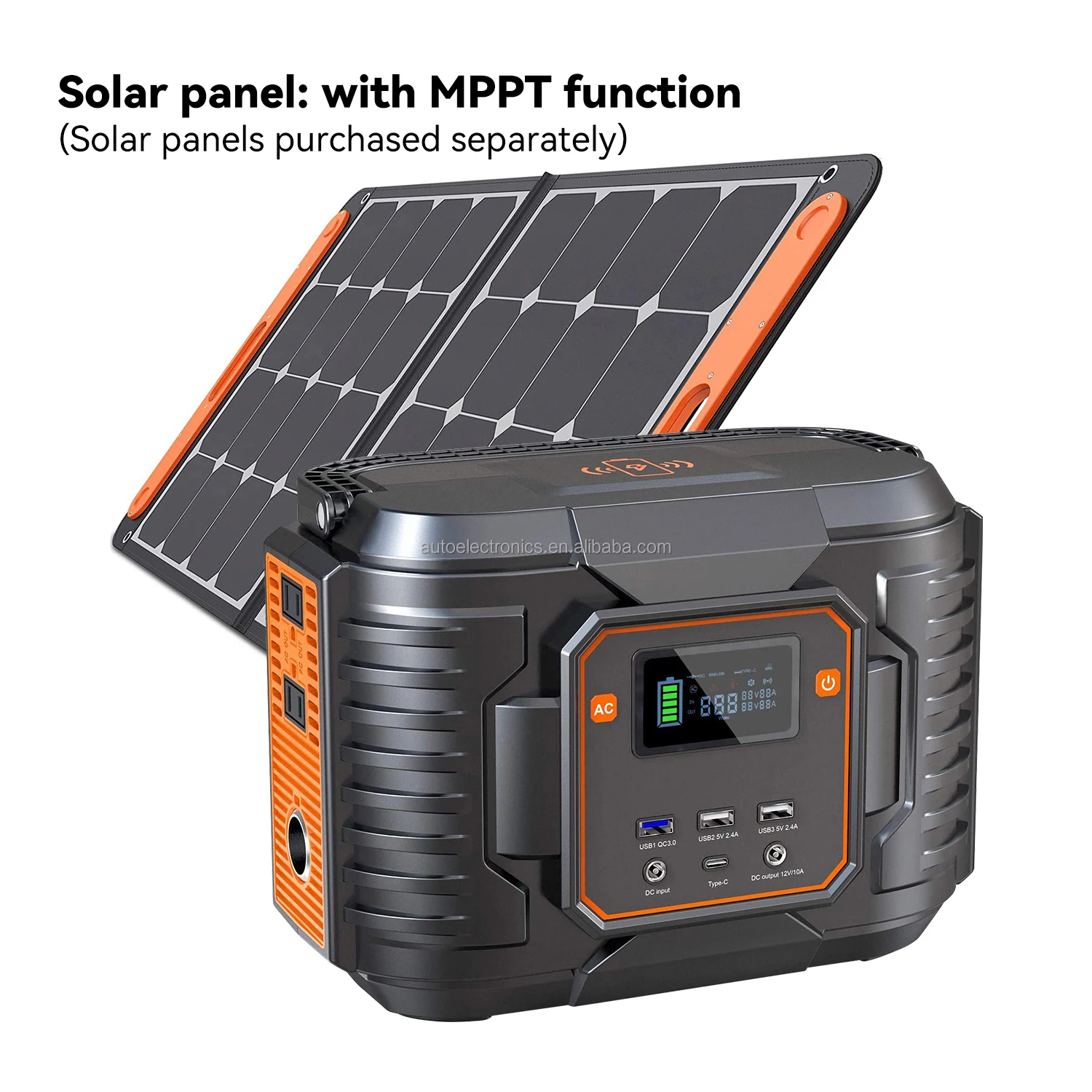 solar powered generators for home use Anker SOLIX F3800 + Smart Home Power Kit