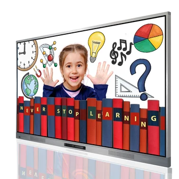 75 inch touch screen panel e learning interactive touch screen display interactive board pizarra interactiva for education