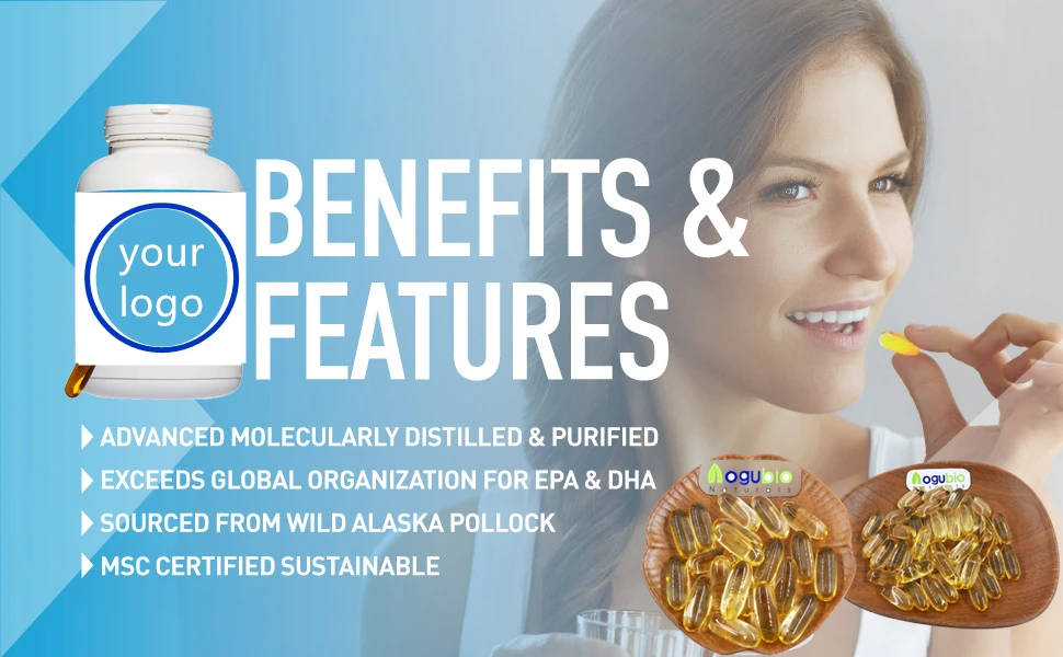 Wholesale fish oil capsules omega 3 softgel