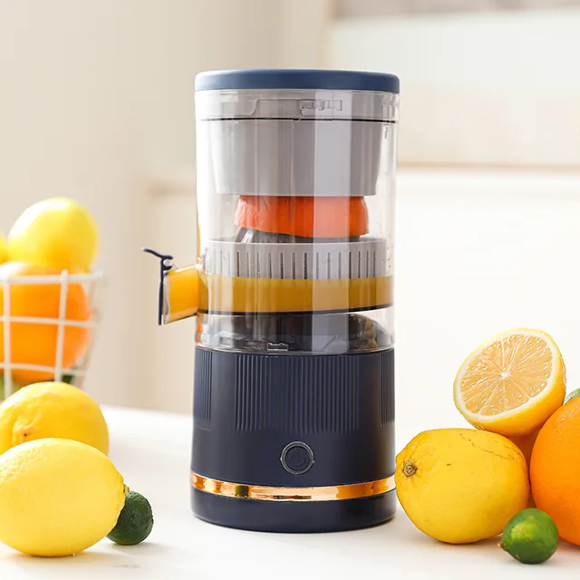 Portable Electric Fruit Juicer Slow USB Power Source 600ml Plastic for Smoothie Juice for Car Household Outdoor Hotel Use