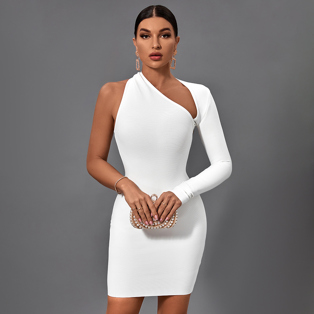 Ocstrade Vestido De Verao 2024 - Elegant White Bodycon Dress