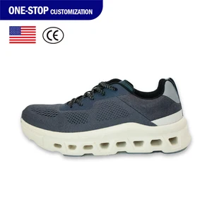 Unisex Comfortable Ultralight Outdoor Sports Shoes Custom Wholesale Breathable Mesh Lace for Winter and Spring Running