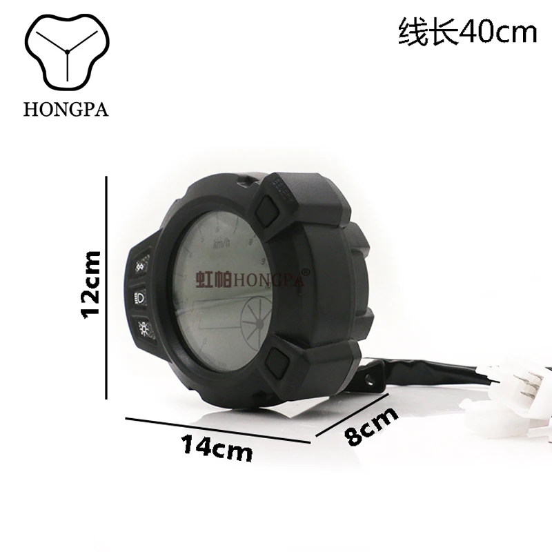 1000RMP Motorcycle Digital Instrumentation Odometer Speedometer Multifunctional for Yamaha RXM BWS 125 Motorcycle Meter