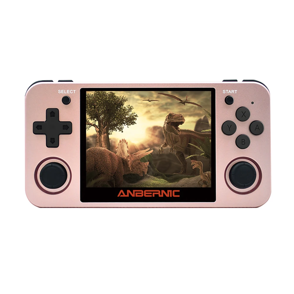 ANBERNIC RG350M ローズゴールド Anbernic RG350M Handheld Game Player3.5