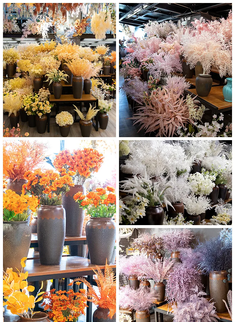 Wholesale Wedding Decor Customized Bulk Silk White Multicolor Roses 5cm