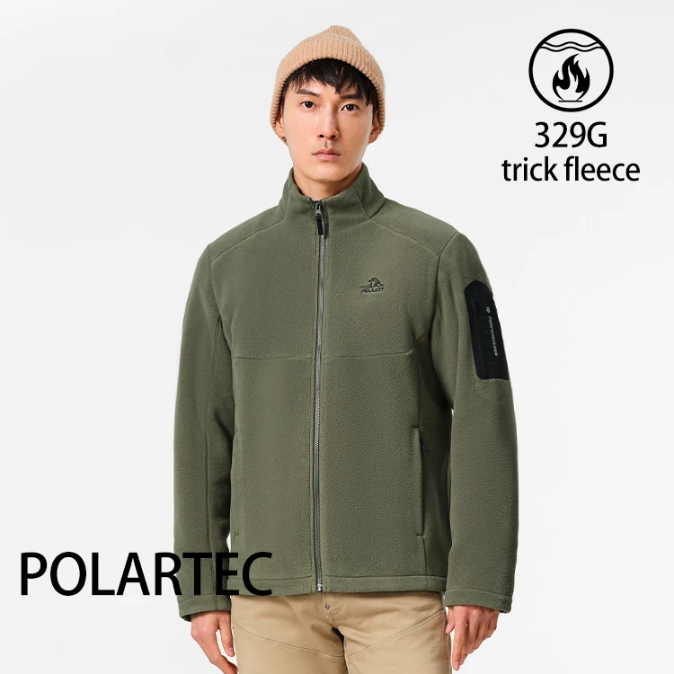 極美品 BRIEFING MENS POLARTEC FLEECE JACKET PELLIOT Polartec Fleece Jacket - Warm, Breathable, and Eco