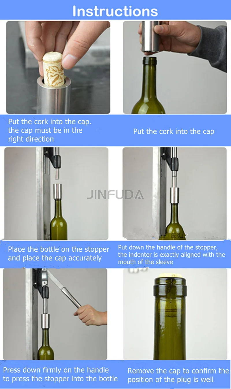 Hot Sale Manual Wine Making Corks Bottle Capping Sealing Machine