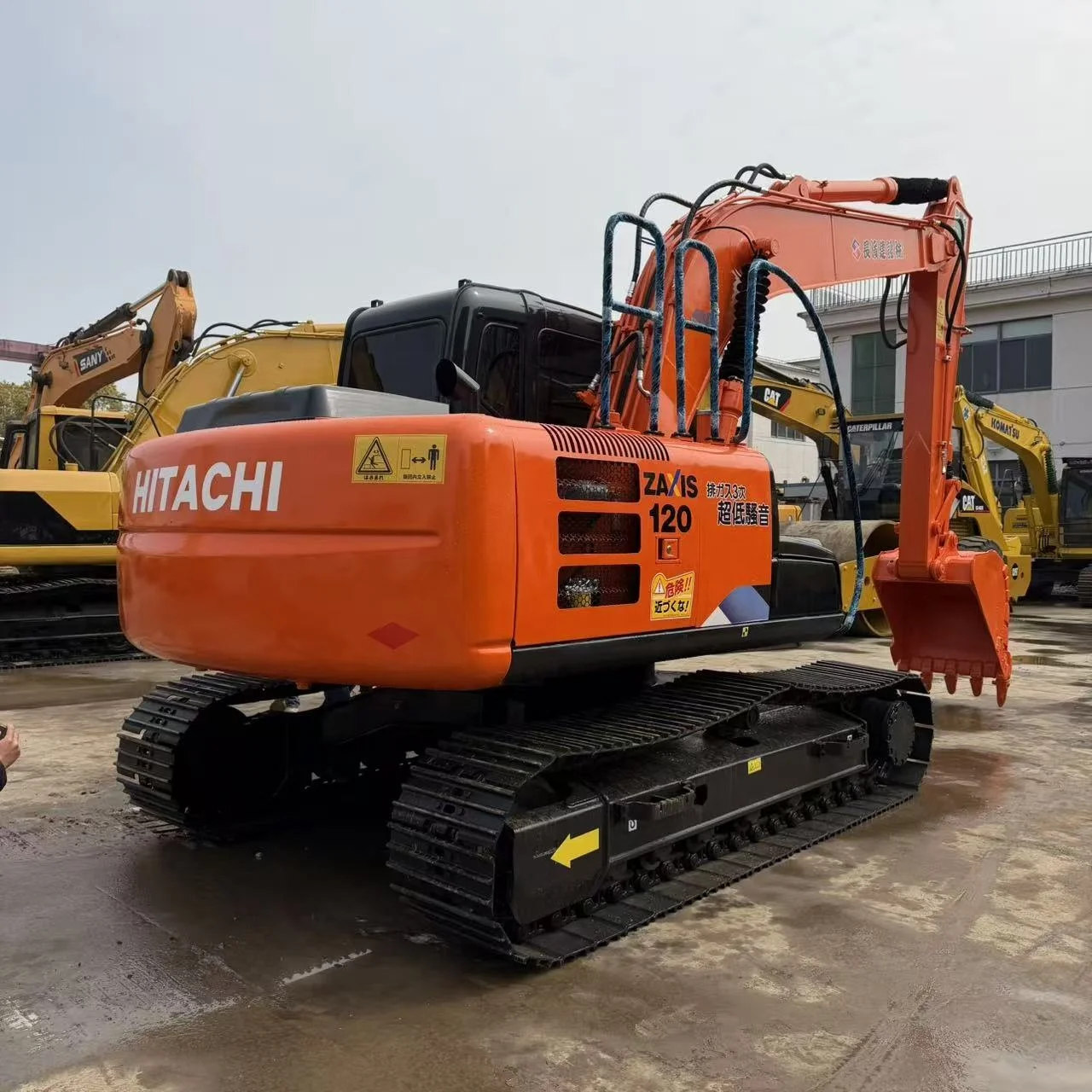 Original Japan Good Condition Second Hand Hitachi ZX120 Excavator