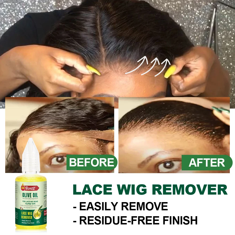 Private Label Olive Oil Lace Wig Glue Remover Kit Oem Wholesale