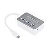 Type-C to 3-port USB 4-port card reader
