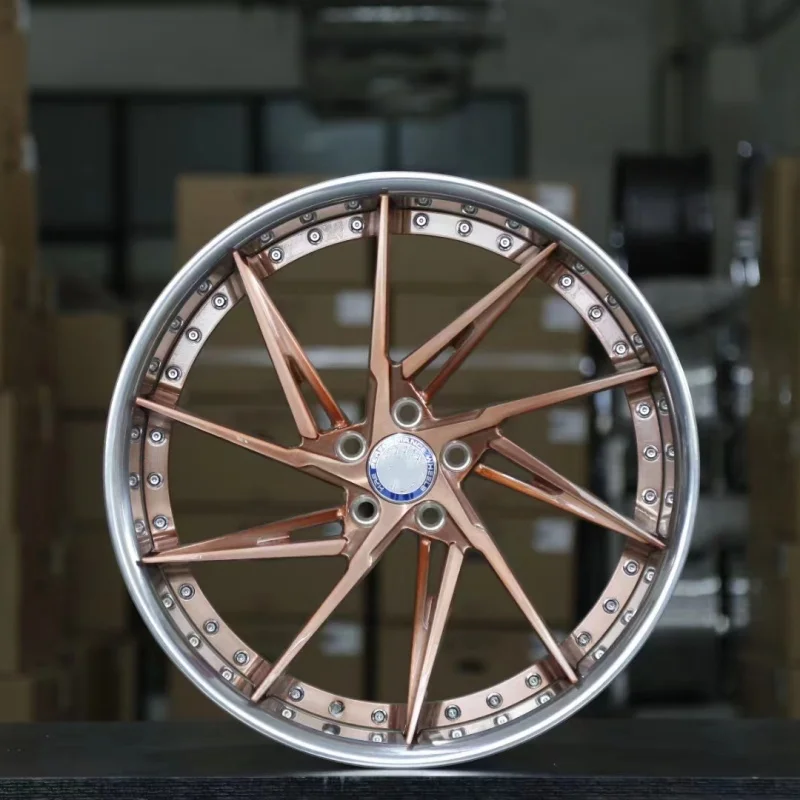 2-piece Forged Aftermarket Wheels Rim 15 Inch 6j X 15 Et30 6 Holes Pcd ...