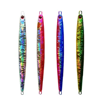 Fast-Sinking Iron Plate Lure Jerkbait Sea & Boat Fishing 60g/80g/100g Lead Without Hooks for Mackerel Cutlassfish – Minnow – view 2