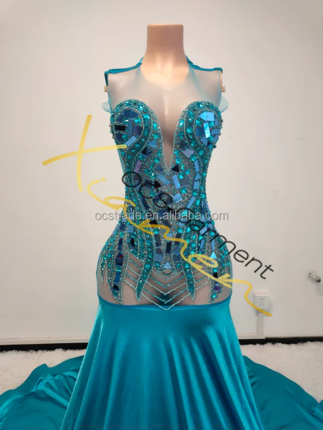 dkny royal blue dress Enchanting Fairytale Ball Gown With 3D Floral Appliqué Ball Gown (15728) main image 0