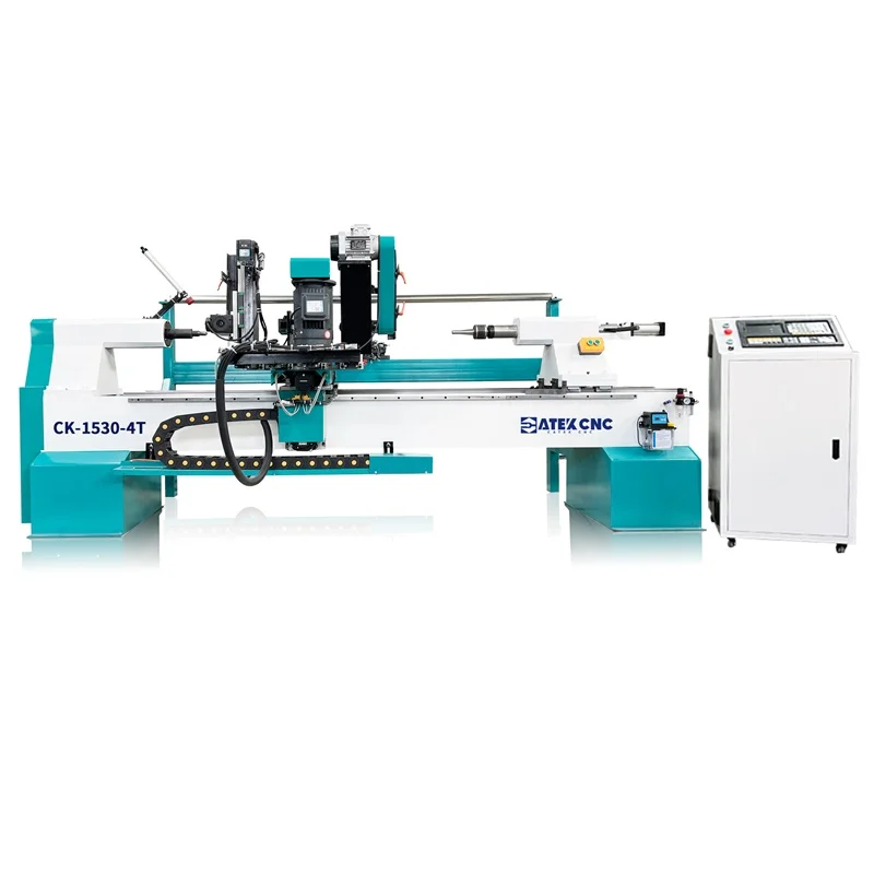 Long Service Life Multifunction Automatic Autofeeding CNC Industrial Wood Sofa Legs Making Working Turning Lathe Machine