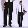 Pu Fa Men's Trousers (Pinstripe Suit Pants)