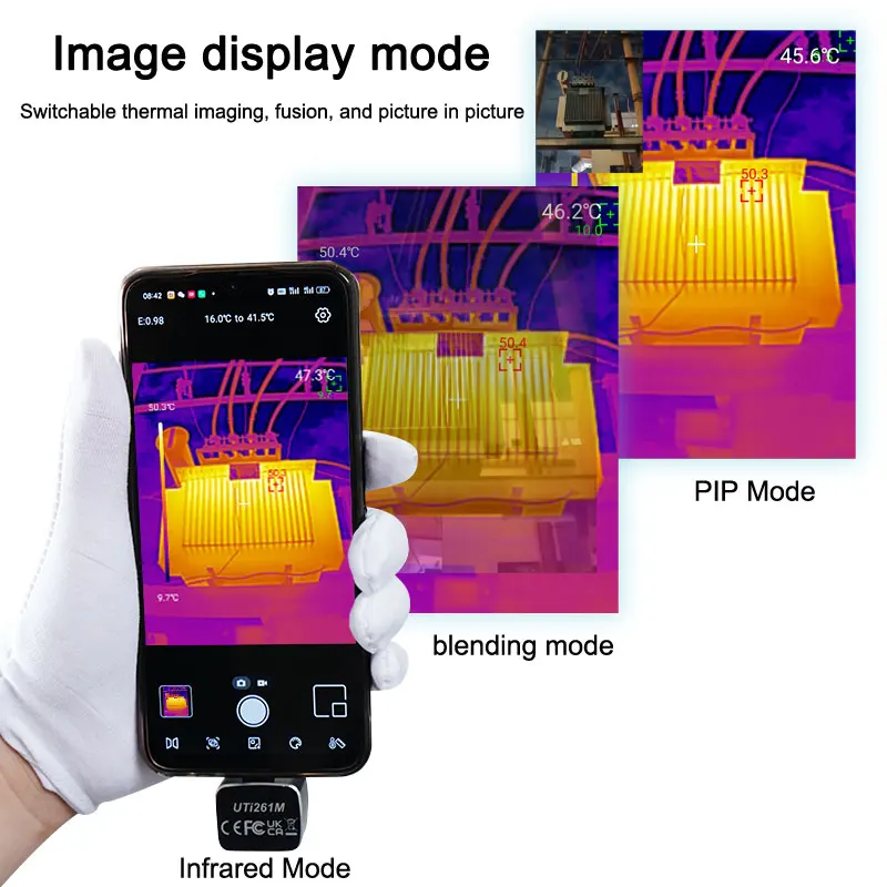 UNI-T Uti261m Infrared Thermal Imager for Android Phones