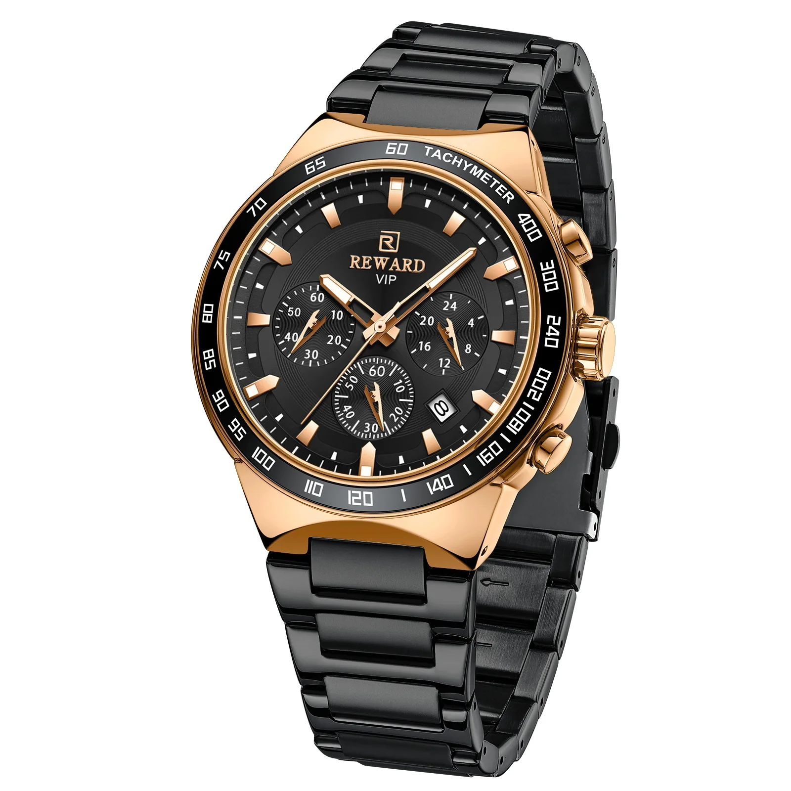 Oval Chronograph Quartz Men's Watch OM-449119