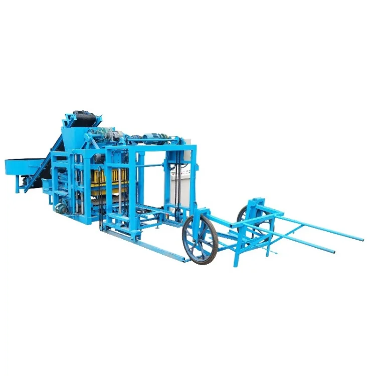 Qtj425 Design PDF of Hollow Concrete Block Making Machine