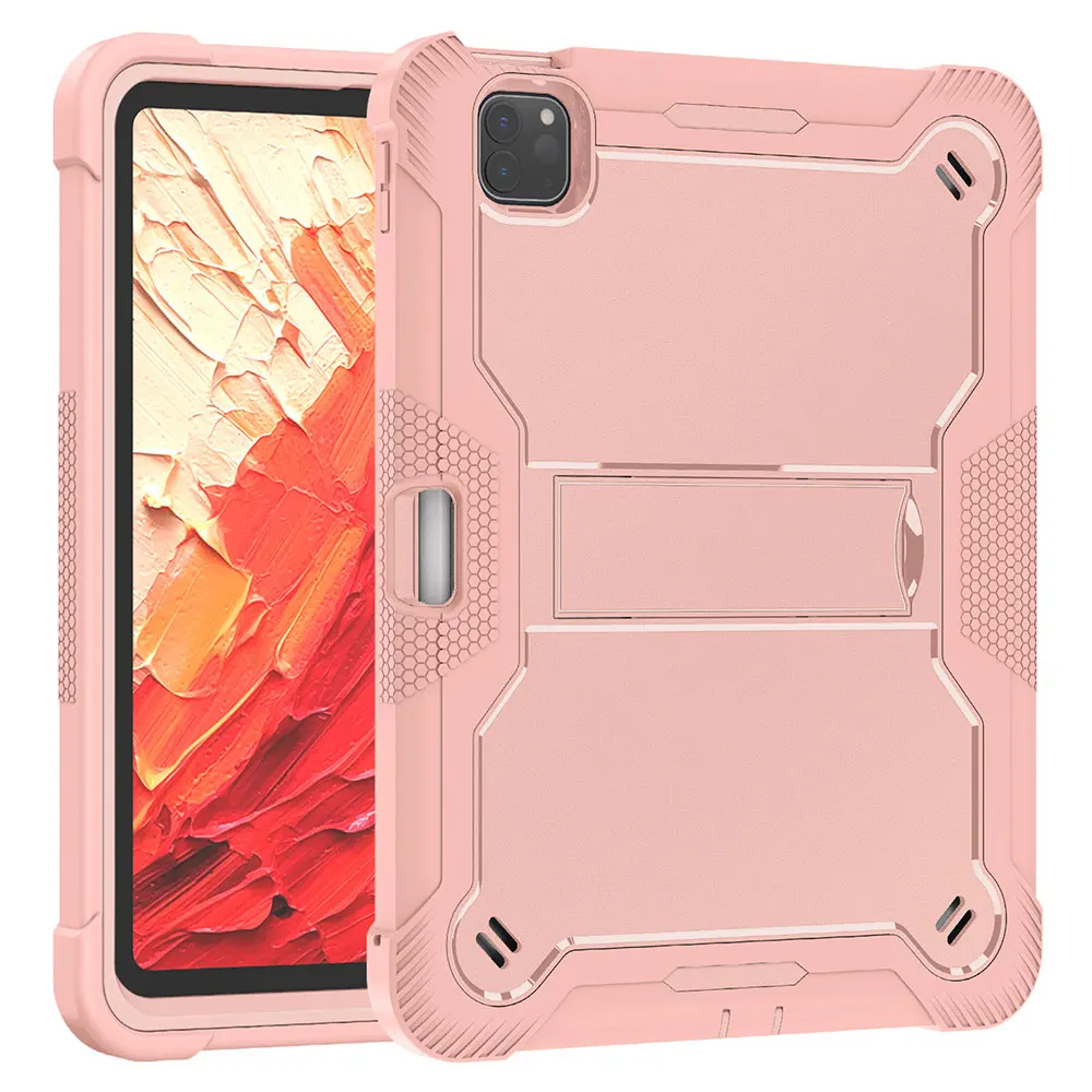 Heavy Duty Rugged Cover Tablet Case For iPad 11 2024 Upgraded Two-layer Protection Kickstand support supplier