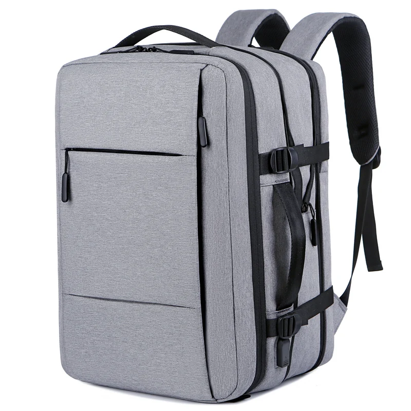 Extensible Large Capacity Waterproof Laptop Backpack with USB Factory Wholesale Customized Logo Laptop Backpacks Bags