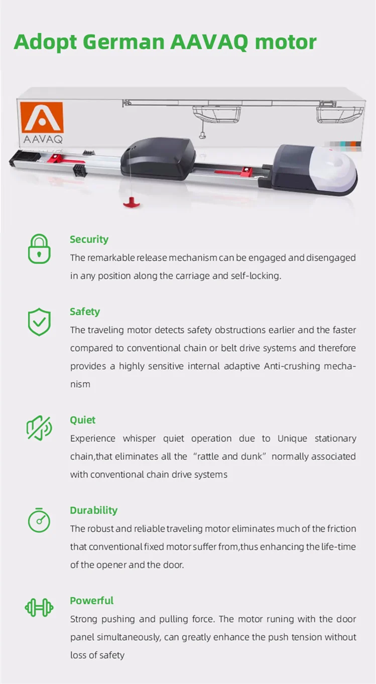 Modern Contemporary Flush Aluminum Garage Door With Glass Windows