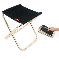 2021 new Outdoor folding aluminum chair lightweight portable camping folding chair NO 3