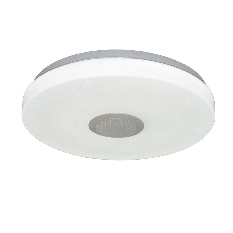 Smart Wifi Voice ILink App Control Music Rhythm Lights Flush Mount 16 Colors Stepless Dimming Led Light Ceiling