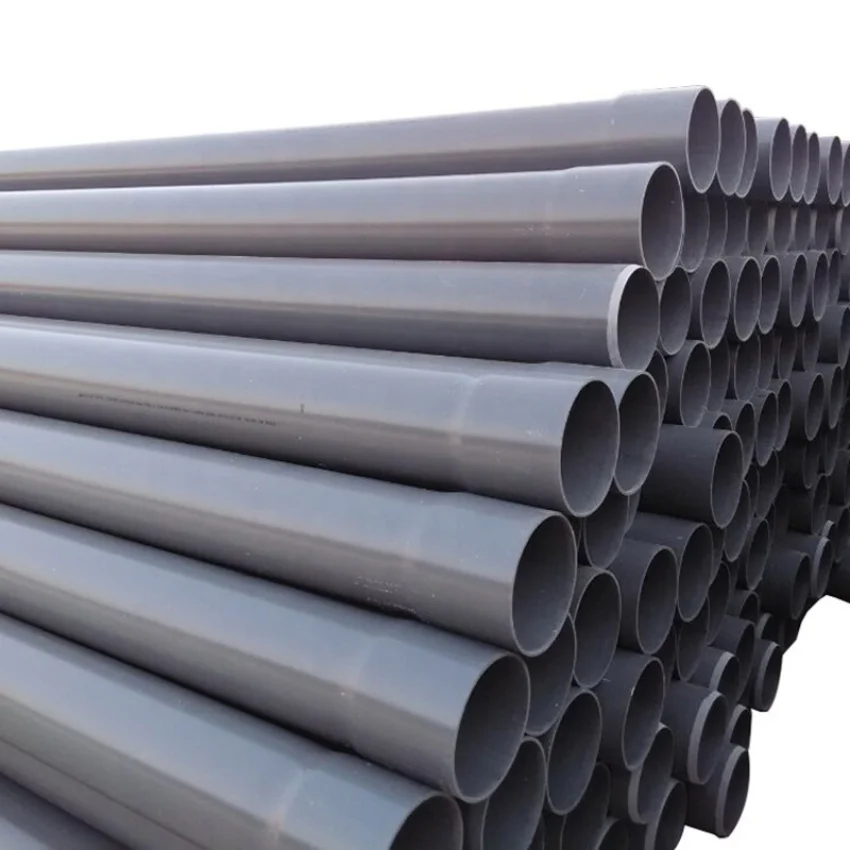 Cheap PVC Plastic Pipes-1/2 Inch 100mm SCH40 SCH80 Durable DIN Standard ...