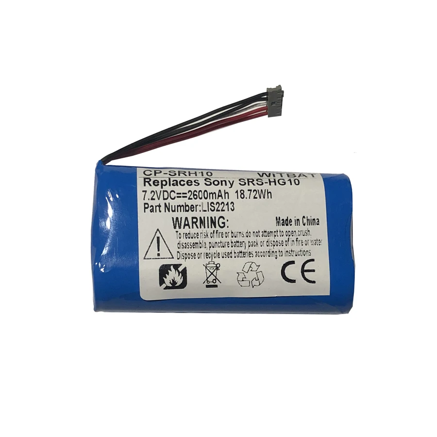 Lis2213 For Srs-hg1 Srs-hg2 Srs-hg10 Wireless Speaker Battery - Buy  Wireless Speaker Battery,Speaker Battery,18650 Battery Product on  Alibaba.com