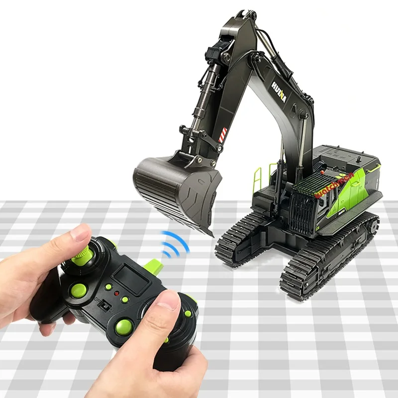 Huina 1593 RC Excavator - 22 Channel Remote Control Vehicle