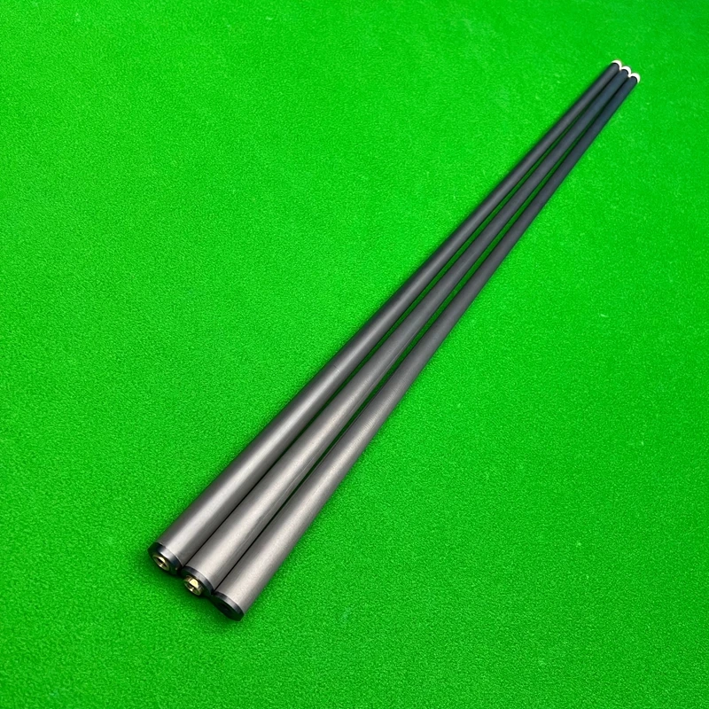 White Ferrule Carbon Fiber Cue Shaft With Pro Taper Finished Billiard
