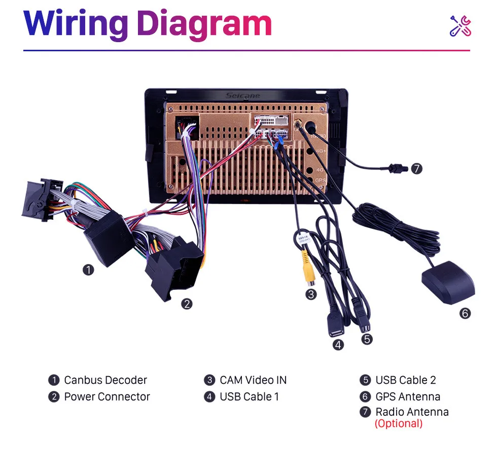 Wireless Carplay 9 inch Android 10 Head Unit WIFI GPS Navigation Universal Car video Multimedia Player for 2004 2012 BMW X3