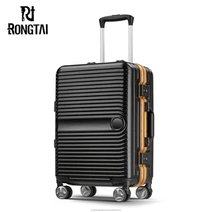 Factory Custom 3-Piece Lightweight Durable ABS PC TSA Lock Carry-on Suitcase Travel Luggage Set Cartoon Style Spinner Wheels