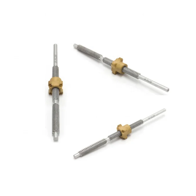 Stainless Steel T8x1 T8x1.5 T8x2 T8x3 T8x4 T8x6 Precision Screw Rod Tr8x1 Tr8x1.5 Tr8x2 Tr8x3 Tr8x4 Tr8x6 Trapezoidal Lead Screw