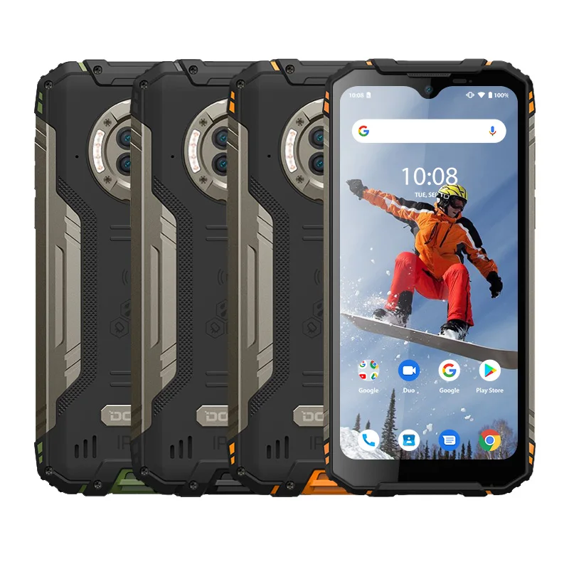 Водонепроницаемый мобильный телефон DOOGEE S96 Pro 8 Гб RAM 128 ГБ