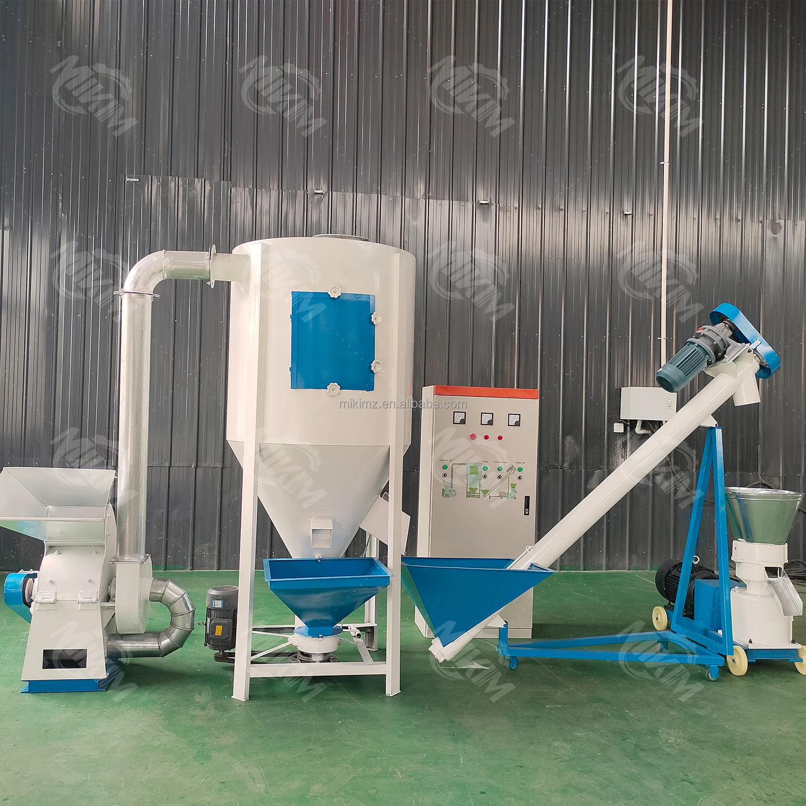 Poultry Cow  Feed Processing Making Machine for Chicken Feed Animal Cattle Feeding Line