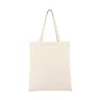 Bolso tote de algodón beige