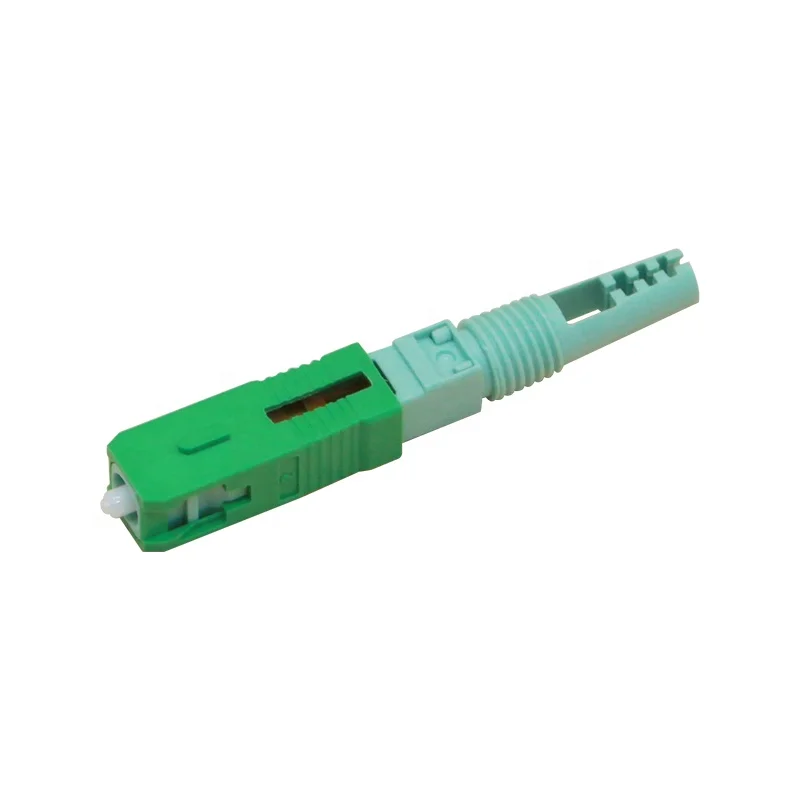 QY FTTH Conector SC APC 3M Fibra Zenco para Otdr Nk3200 Fibracom Fast Connector Mini SC Connector Butterfly